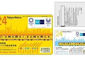 Tokyo Metro 24-hour Ticket 2020 Tokyo Olympic Paralympic Games special edition