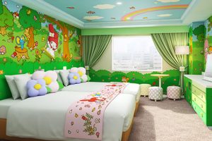 My Melody, Little Twin Stars Rooms are opened in Keio Plaza Hotel Tama
