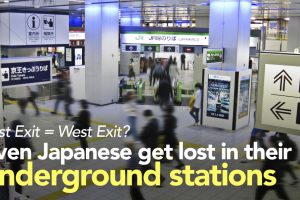 East Exit = West Exit? Even Japanese get lost in their underground stations