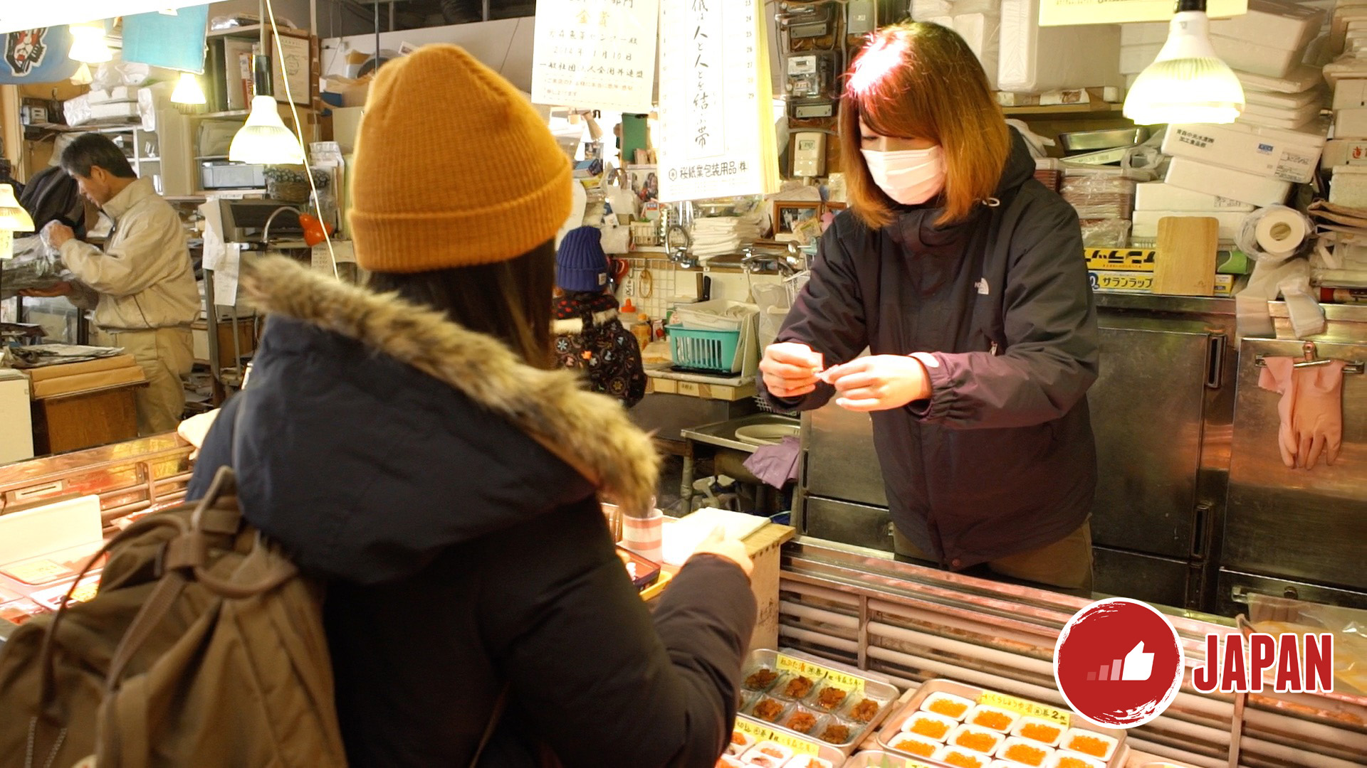 【貝遊日本】青森必去－好好玩嘅魚市場！！「古川市場」（有影片）