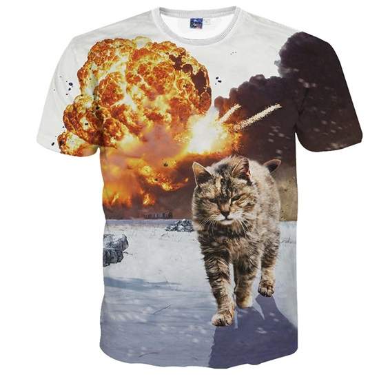 貓奴必買！超有創意貓咪T恤！