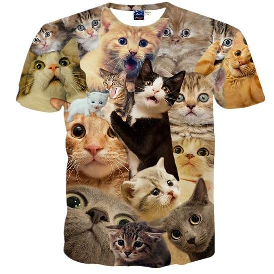 貓奴必買！超有創意貓咪T恤！