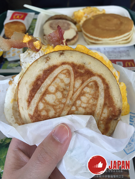 【日本美食】日本麥當勞早餐必試「鬆餅漢堡包」