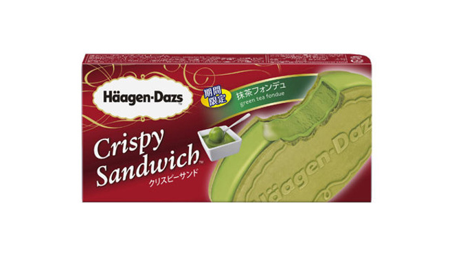 Häagen-Dazs Crispy Sandwich推出新口味「抹茶Fondue」