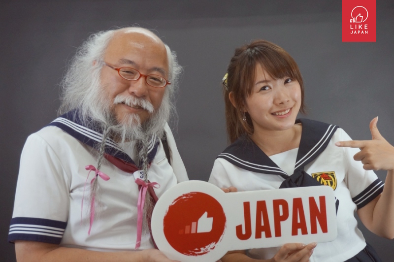 【‪‎Like Japan 放送室】專訪日本網絡紅人－水手服伯伯