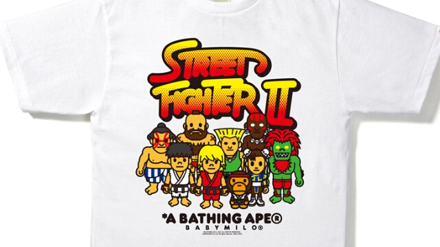 機迷必搶！A BATHING APE x Capcom T恤！