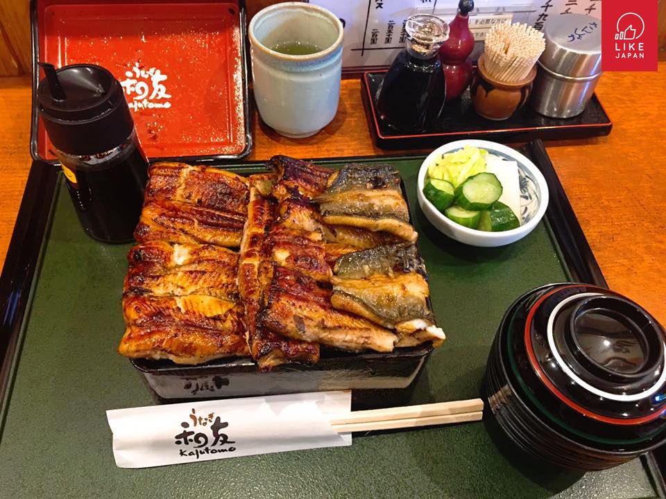 [胃食日本] 鰻魚多到蓋都閂唔埋！物超所值超豪華備長炭燒鰻魚飯～