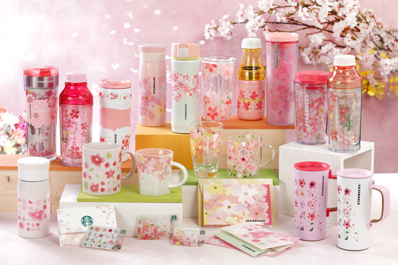 櫻花迷注意！日本星巴克新一季櫻花主題產品即將推出！
