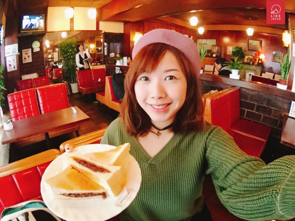 在懷舊洋菓子Cafe BonBon食名古屋風早餐～