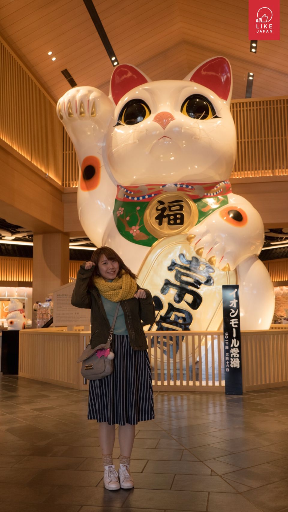 帶你去日本睇：世界最大型常滑系招財貓！