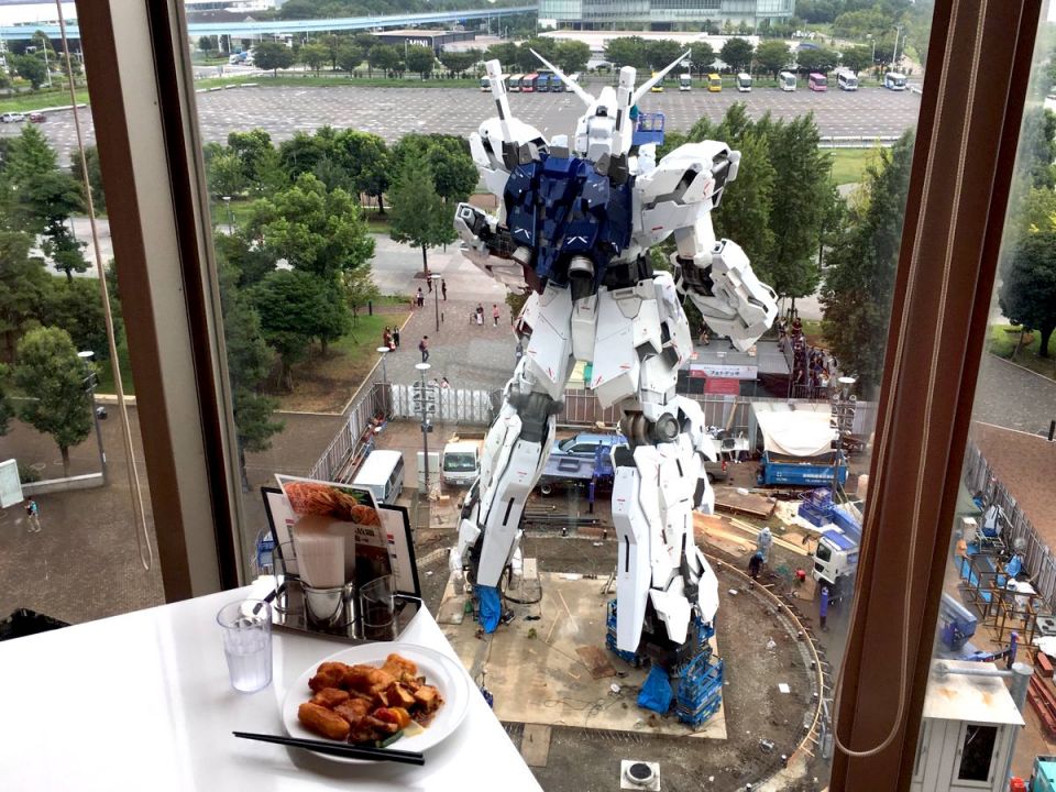 【高達迷必到！】東京台場「高達全景食放題餐廳」推介！