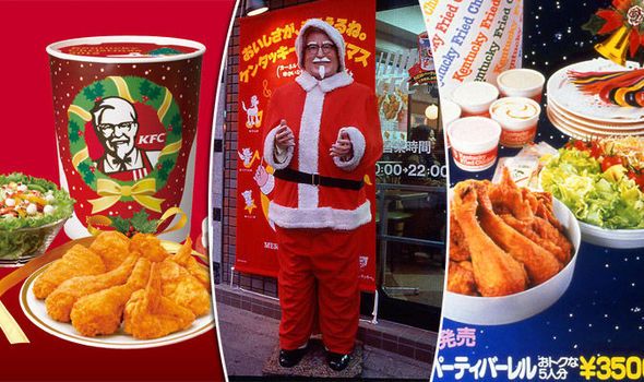 孖住情人食KFC ?原來日本人咁樣過聖誕!