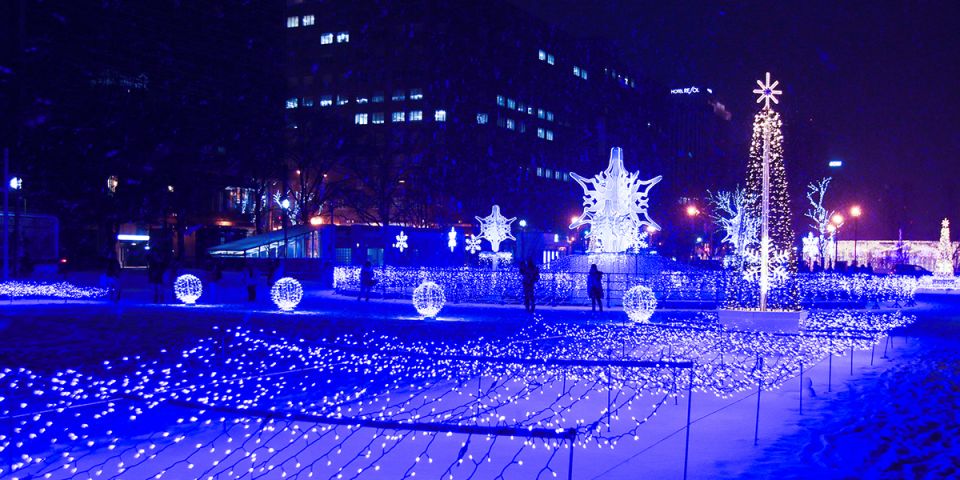 夢幻雪景!北海道冬日燈飾推介