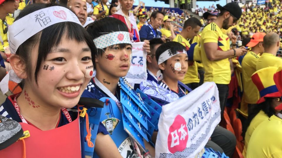 不輸給一眾日本隊球員  日本球迷獲傳媒激讚「最佳客人」