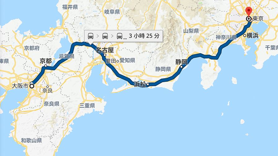 交通比較！從東京到大阪日夜間行程對決 大阪自由行 東京自由行