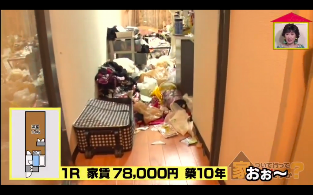 日本電視節目訪問 有能力有儲蓄但住在垃圾屋的姐姐 訴說這段比電視劇更離奇傷痛的經歷