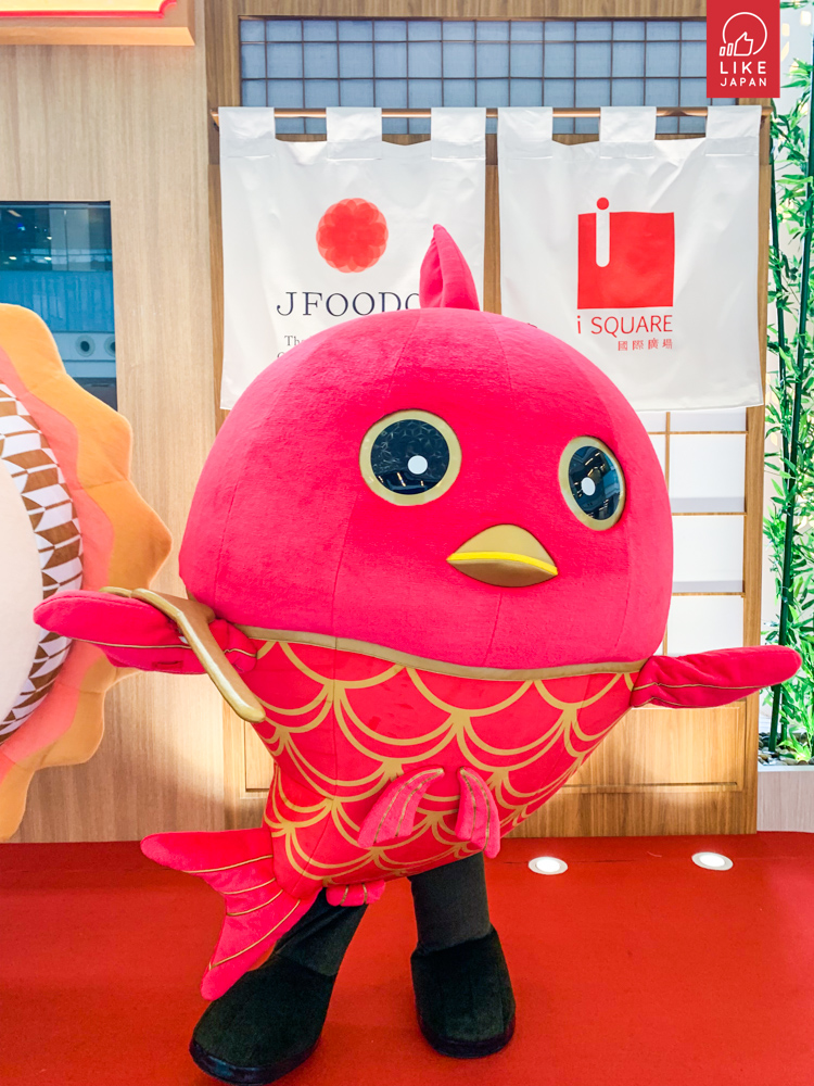 吉祥物首次登場！JFOODO歷年最大型日本產「開運魚」宣傳活動正式展開