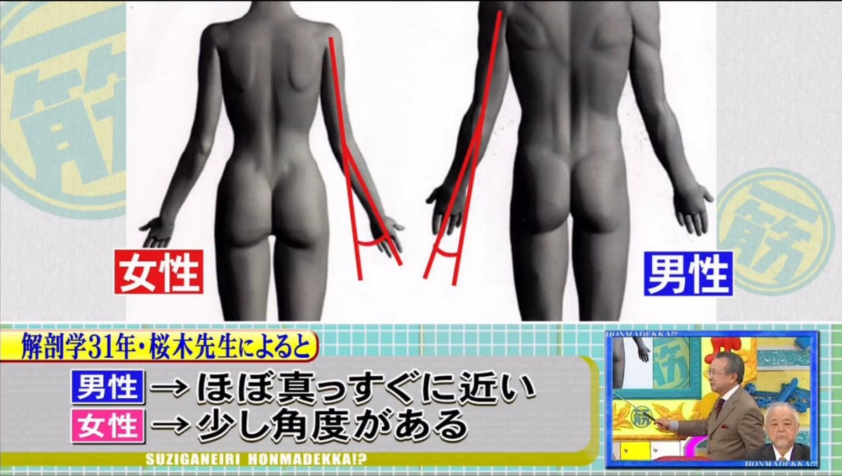 是偽娘嗎？cosplayer們注意！日本教授教你從手肘角度分辨雌雄！