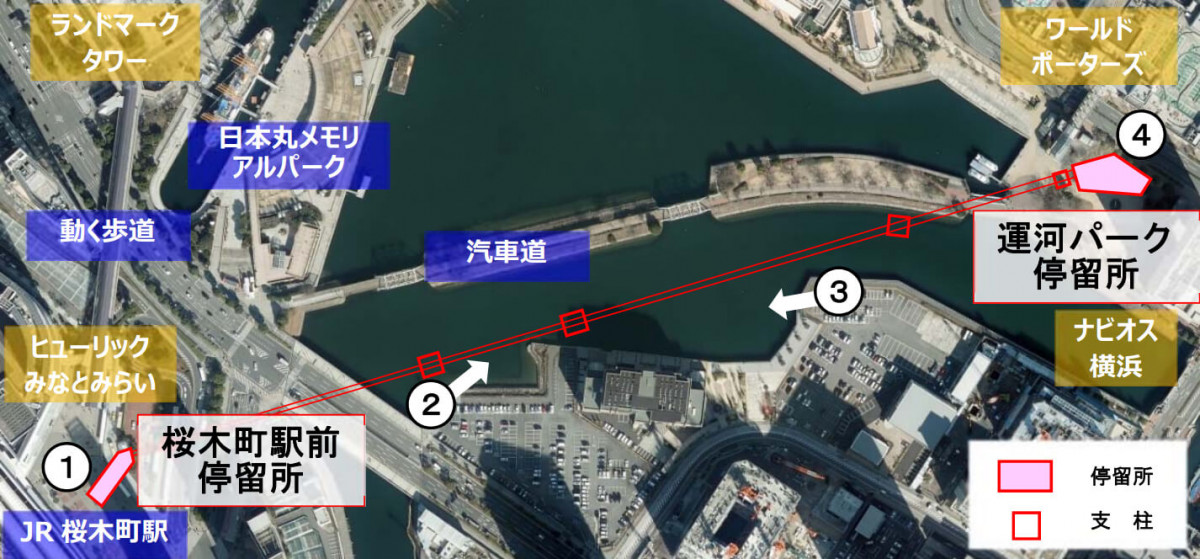 暢遊橫濱新選擇 港未來的630米跨河空中纜車