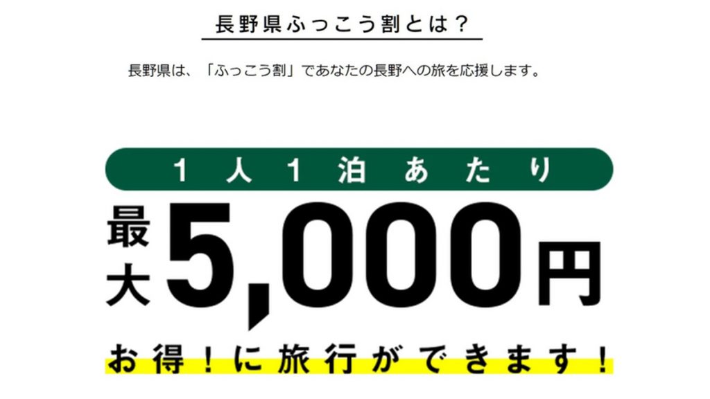 東日本旅遊補助已經開跑了！每人每晚住宿折扣為5,000日元，最高折扣為每人50,000日元！