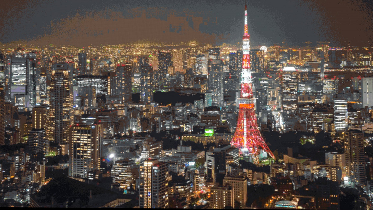 耗時兩年半 日本網友用Minecraft製作絕美擬真東京夜景