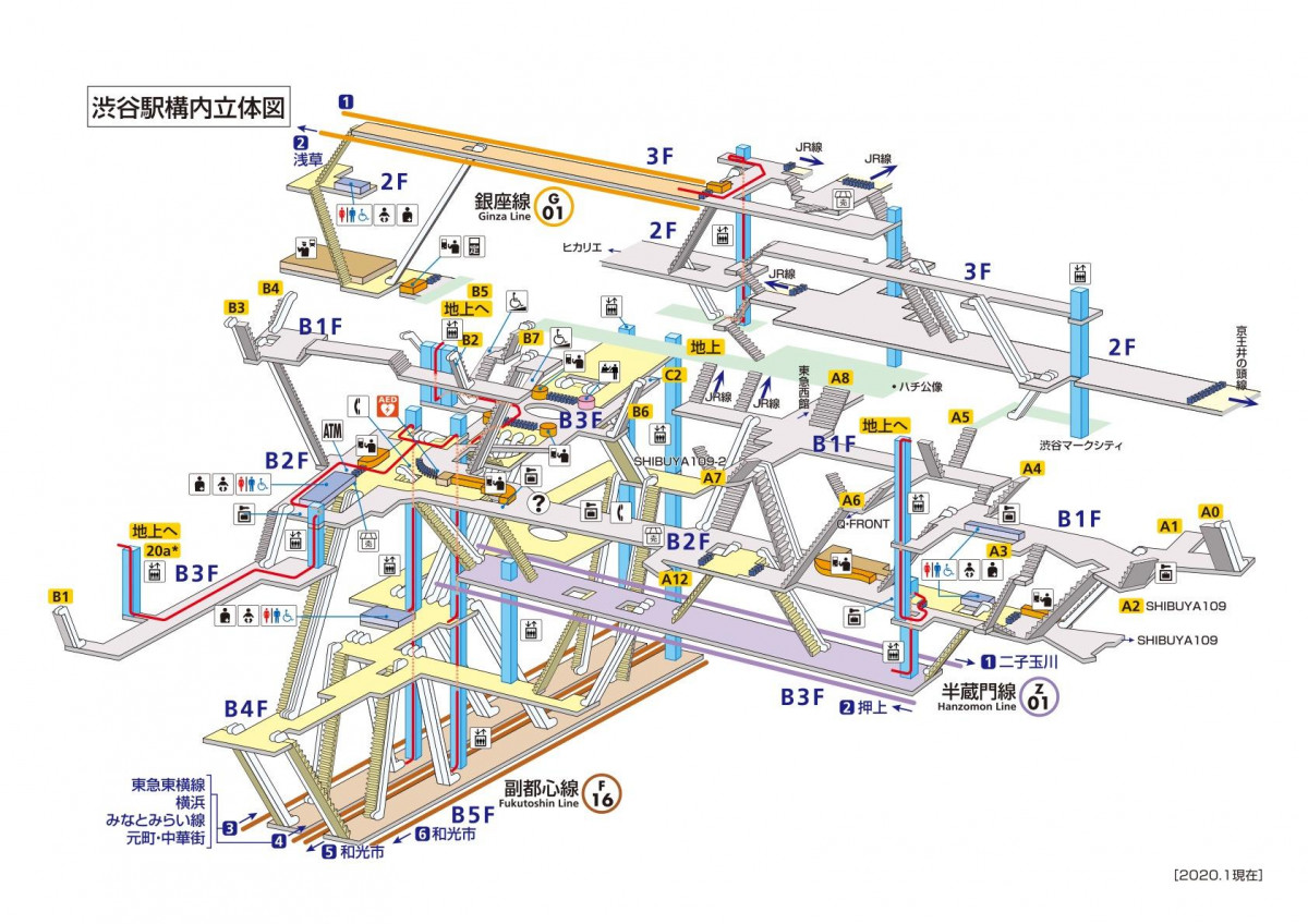 日本最複雜的地下城迷宮！5個最可怕最易迷路的車站排行榜