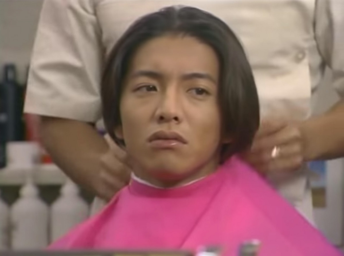  1997年《戀愛世紀》傳世經典日劇 木村拓哉在第1集被剪掉長頭髮的那個𣊬間