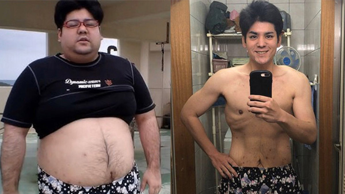 日本137kg大叔勵志減肥故事：一年體重減半變大帥哥