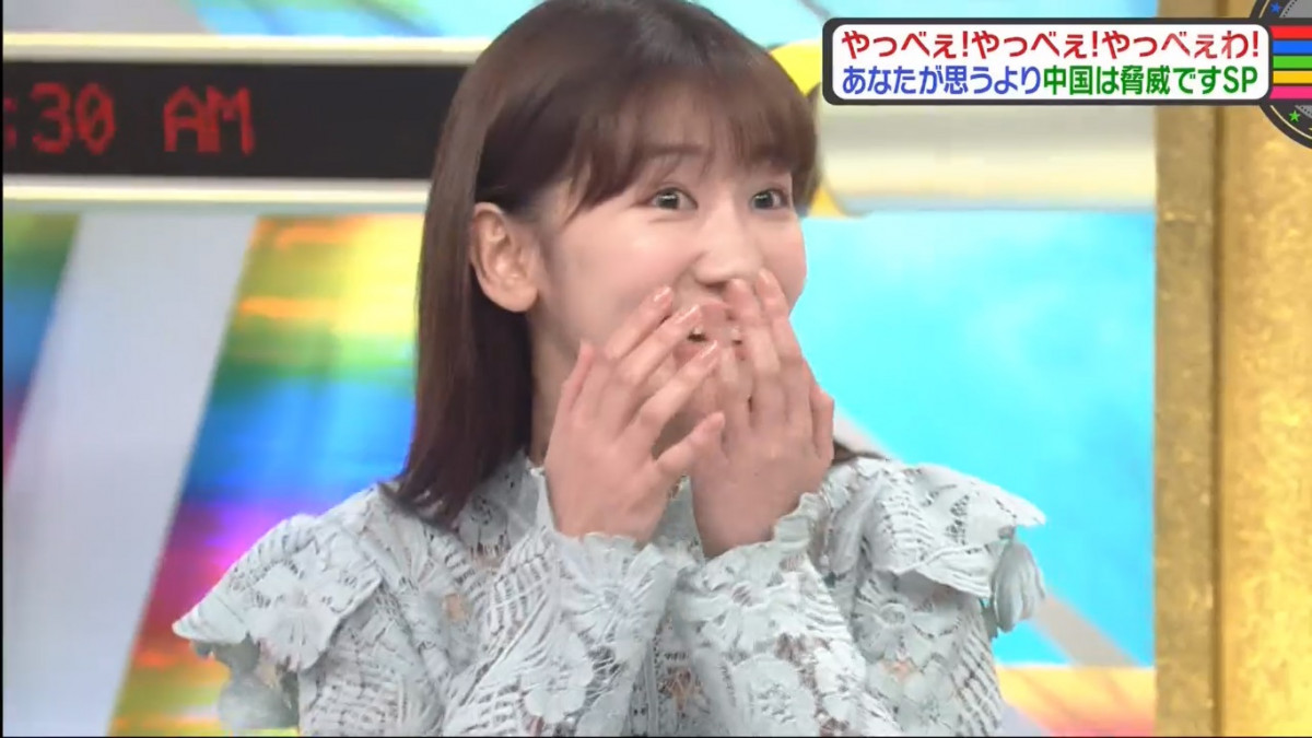 AKB48柏木由紀 出席電視節目：參與討論中國對各國帶來的威脅