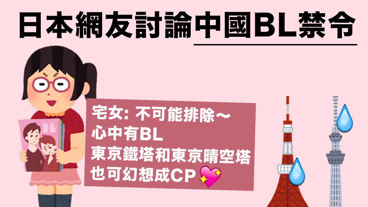 日本網友討論「中國BL禁令」：宅女議員小野田紀美「不可能排除BL思想」