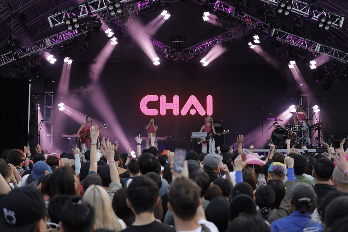 日本樂團CHAI訪問：3月4日 香港Clockenflap音樂節 演出後的後台訪問