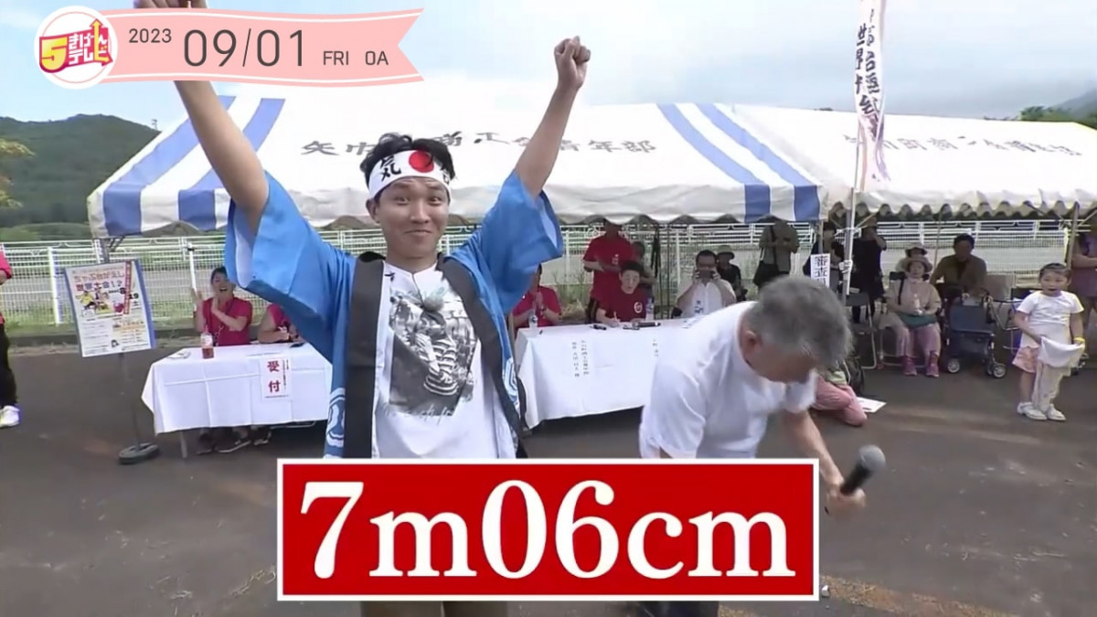 林日曦驚現日本電視台新聞報導：參加岩手縣「世界反枱大賽」得第4名 搞笑出位引來見報
